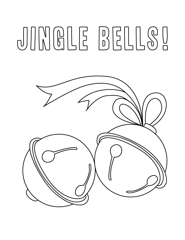 December holiday coloring pages