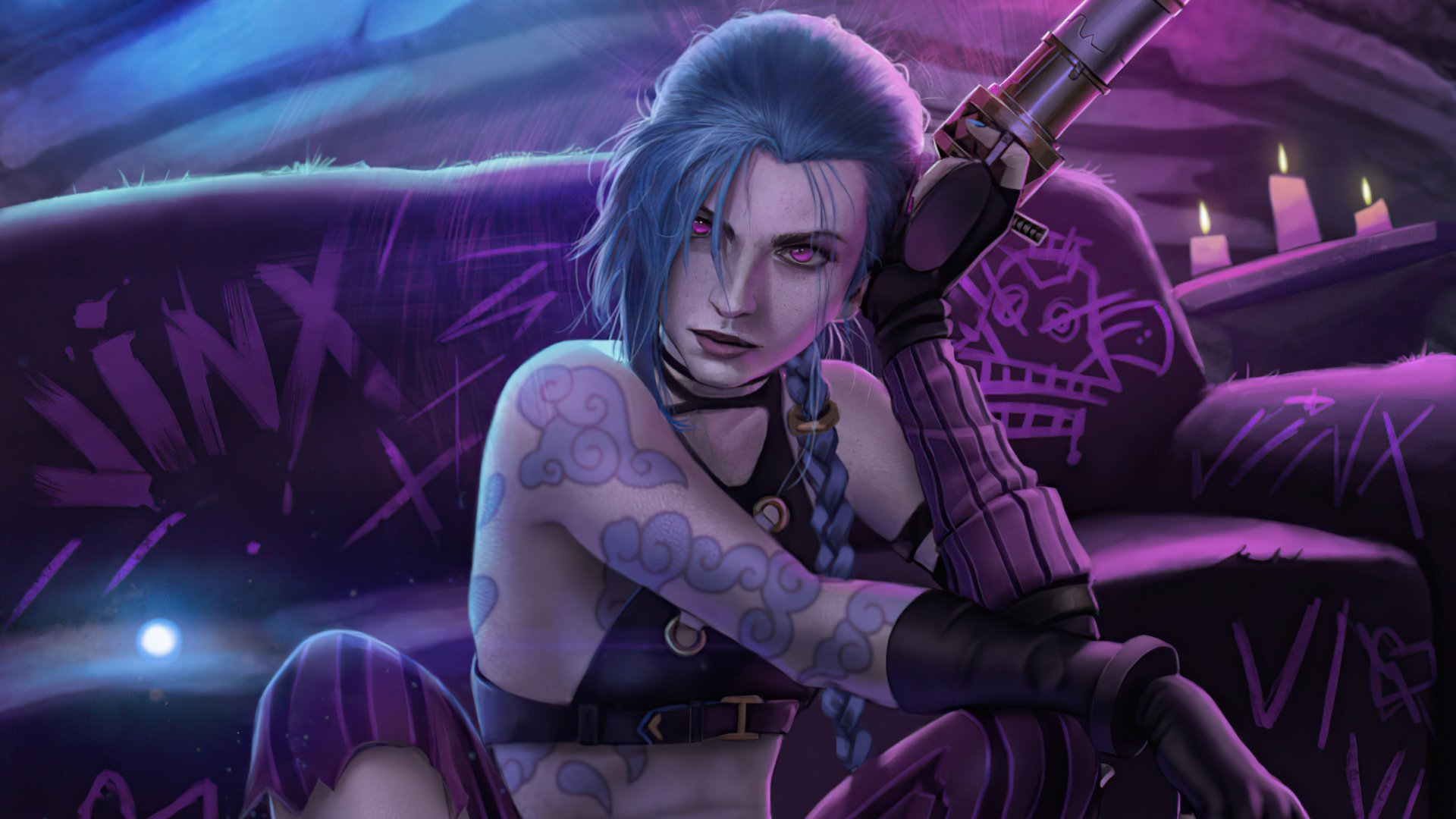 ArtStation - Jinx - Arcane League of Legends