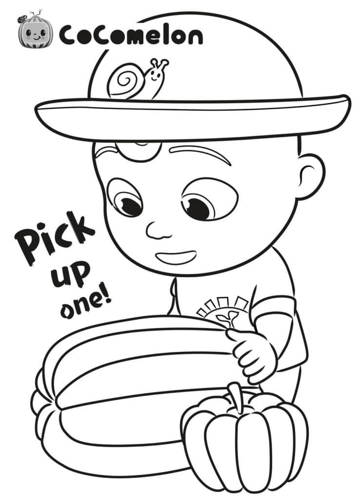 Coelon jj coloring page