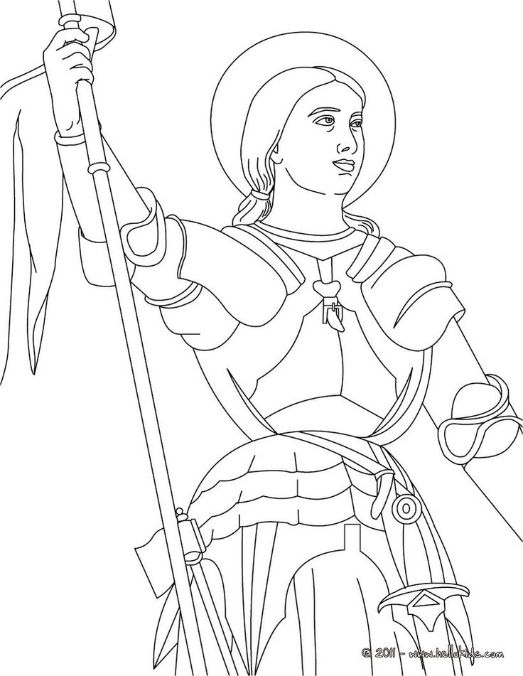 Important people in frances history coloring pages