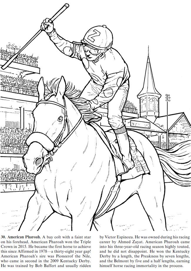 Wele to dover publications horse coloring pages horse coloring sports coloring pages