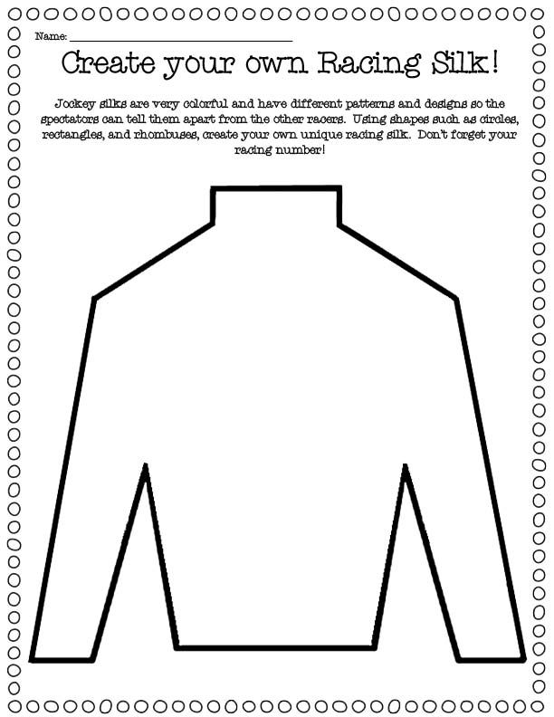 Derby silk template