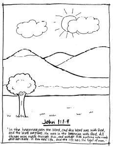 Coloring pages â scripture melodies