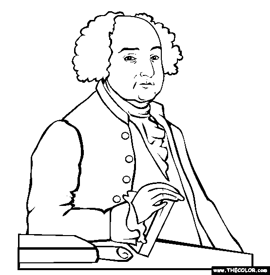 John adams colouring pages john adams coloring pages online coloring