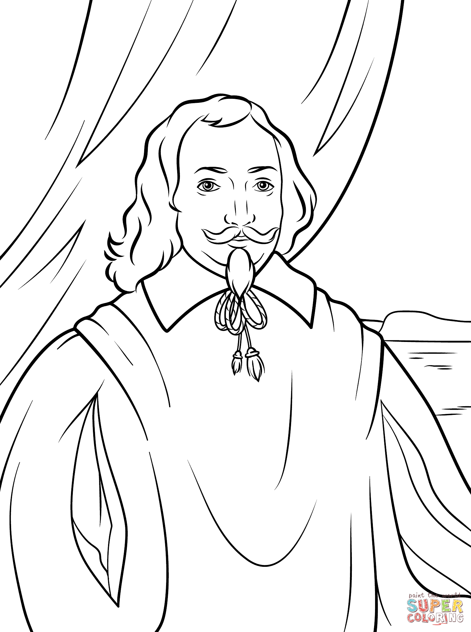 Samuel de champlain coloring page free printable coloring pages