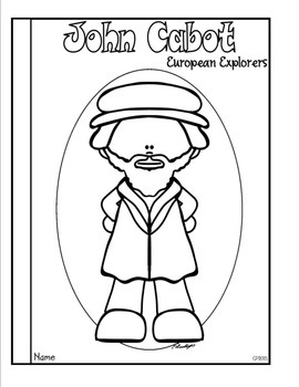 John cabot tab booklet by classroom panda