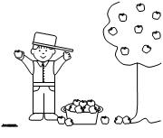 Making learning fun johnny appleseed coloring