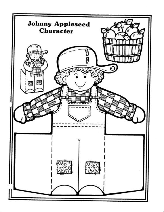 Johnny appleseed craft johnny appleseed craft johnny appleseed activities apple seeds