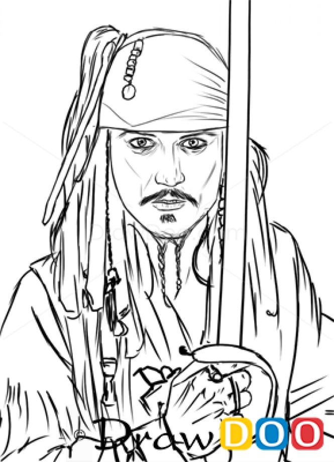 How to draw johnny depp famous actors johnny depp jack sparrow drawing people coloring pages