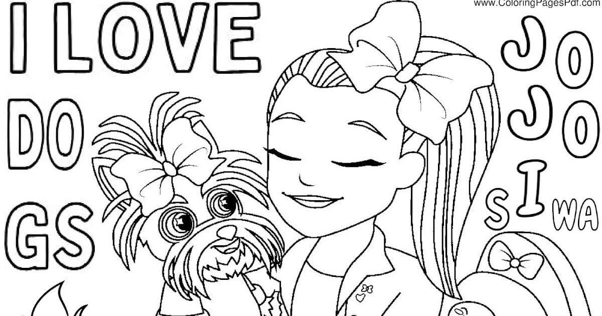 Jojo siwa coloring pages for adults rcoloringpagespdf