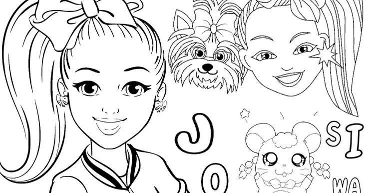 Printable jojo siwa coloring pages coloring pages barbie coloring pages barbie coloring