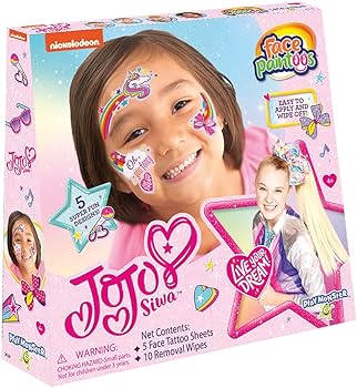 Playmonster face paintoos â jojo siwa â face design for a face paint alternative â for kids ages everything else