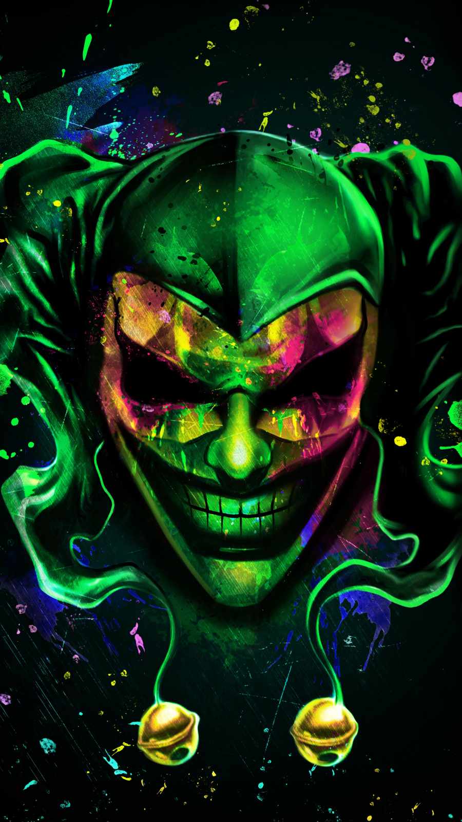 Clown joker iphone wallpaper