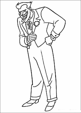 Joker coloring page free printable coloring pages