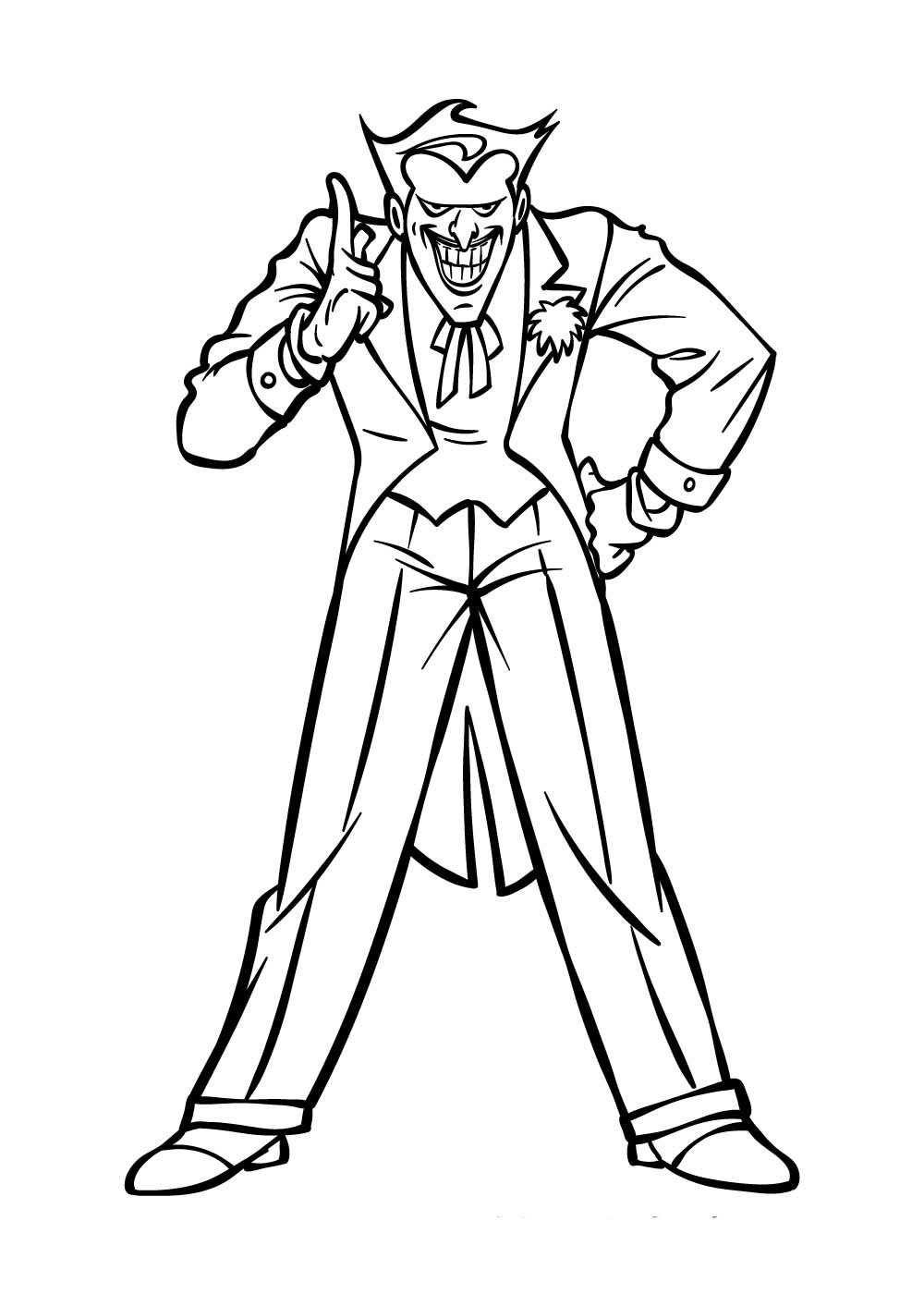 Joker coloring pages by coloringpageswk on