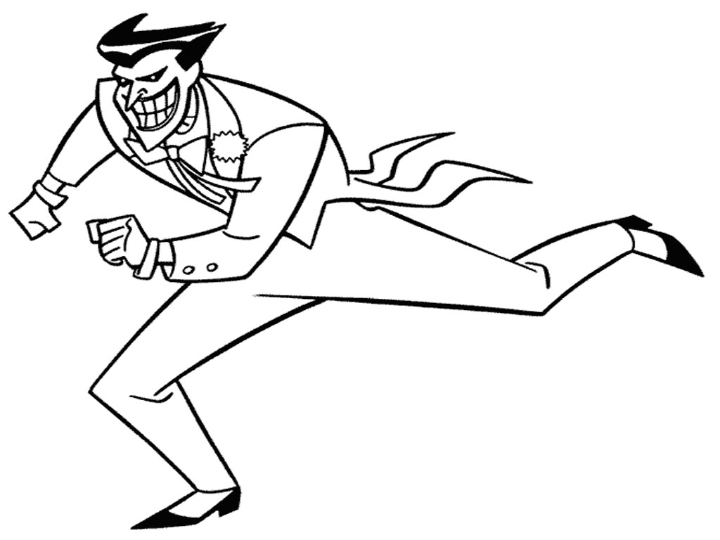 Joker coloring pages