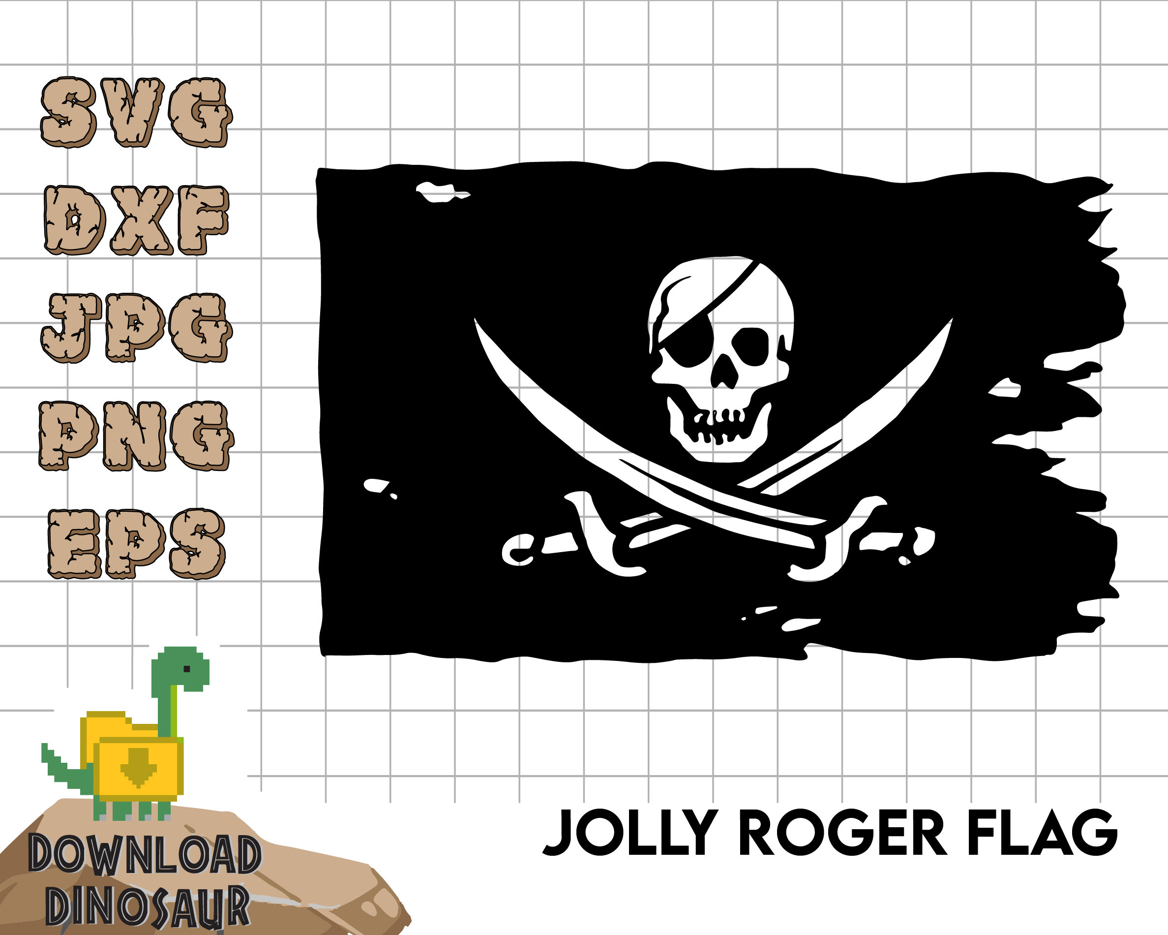 Jolly roger svg jolly roger flag jolly roger stencil halloween porch decor halloween clipart svg my first halloween svg