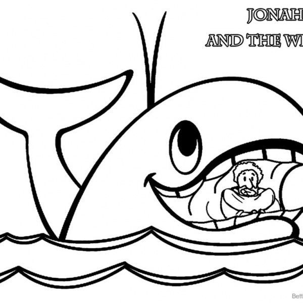 Cute coloring pages of jonah and the whale