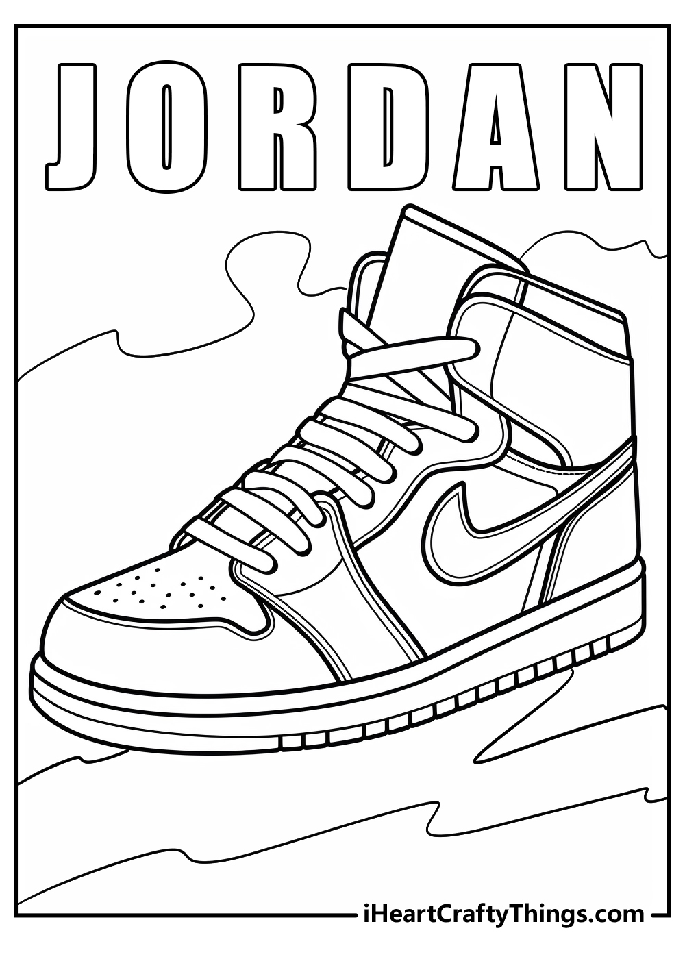 Printable jordan coloring pages updated