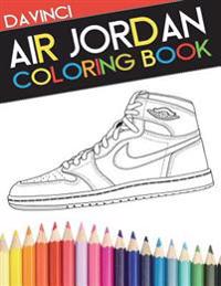 Air jordan coloring book sneaker adult coloring book