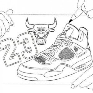 Jordan coloring pages printable for free download