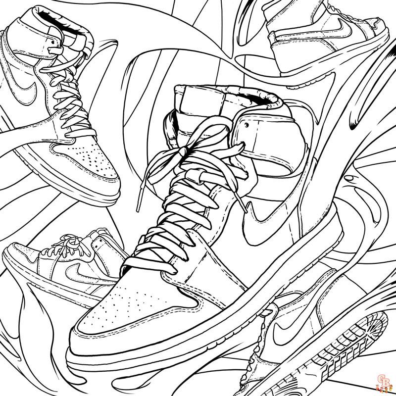 Discover the best air jordan coloring pages for kids