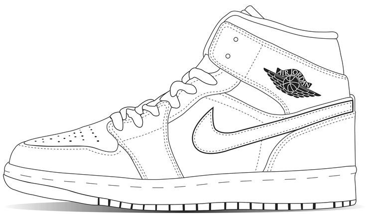 Shoe template coloring pages air jordans shoe template free shoes