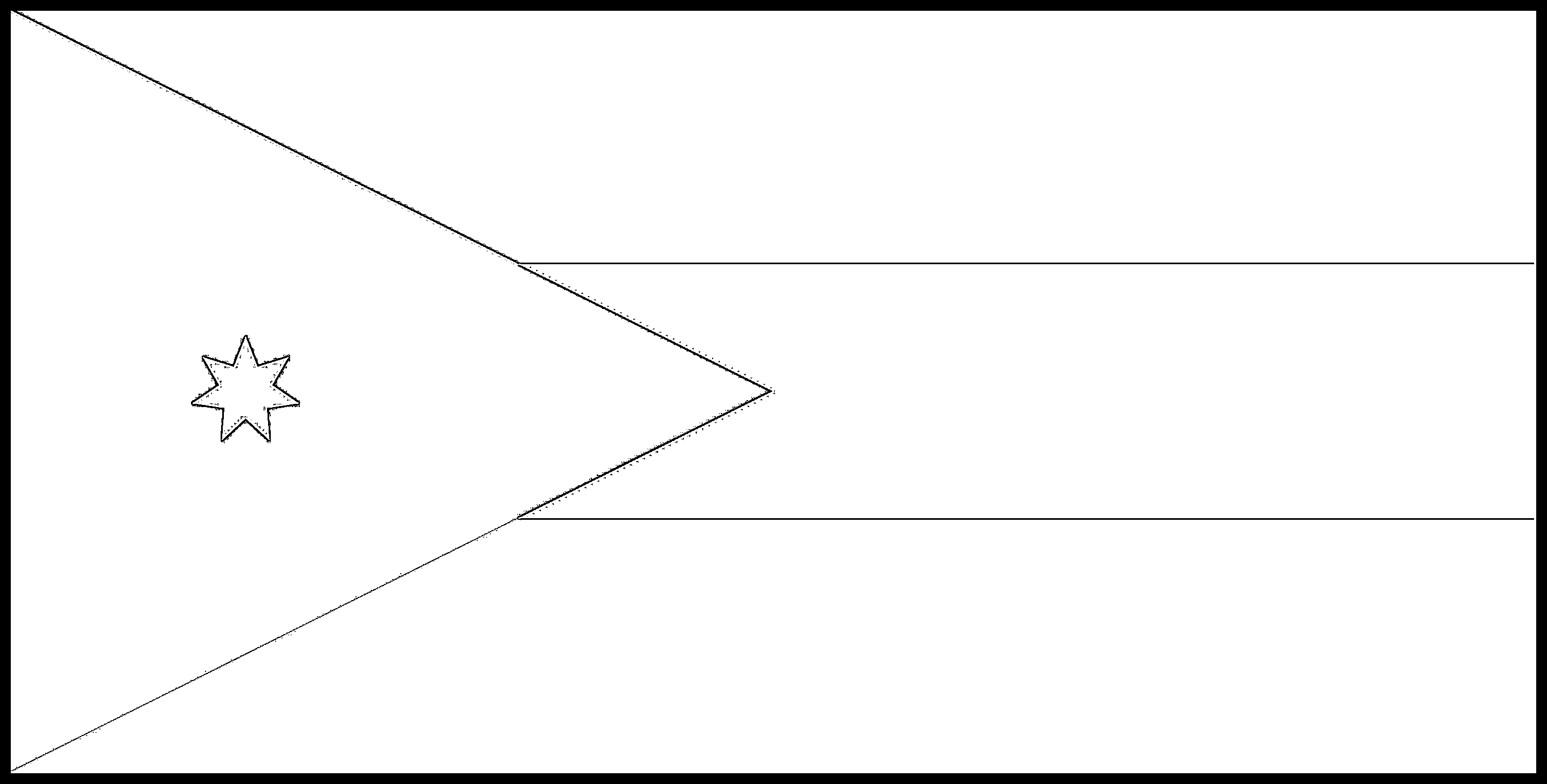 Jordan flag colouring page â flags web