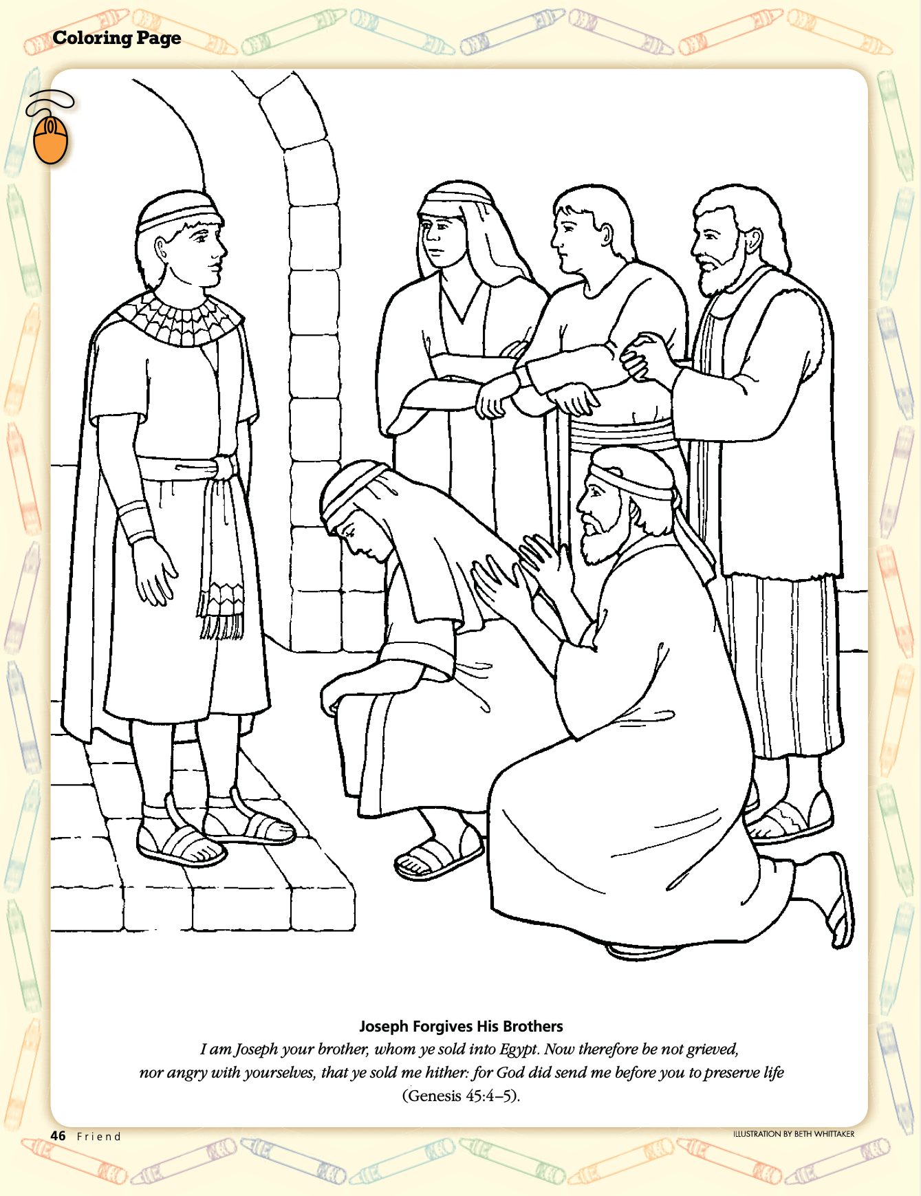 Joseph forgives his brothers archives