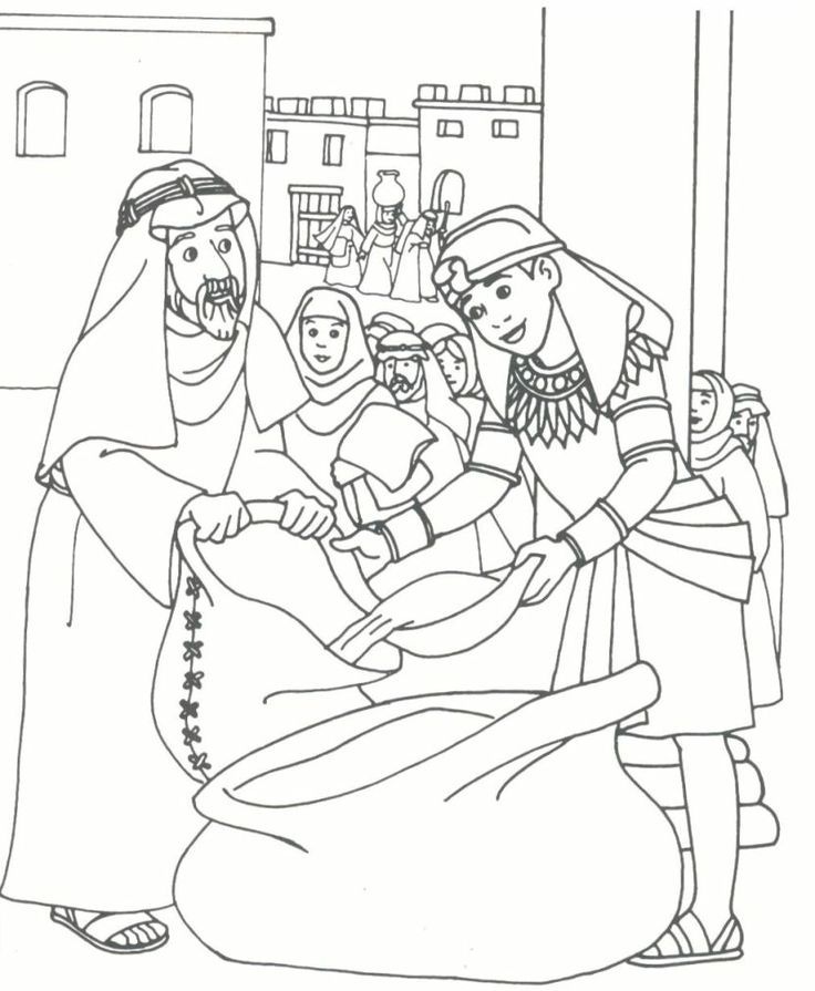 Joseph in egypt coloring pages ãcole du dimanche feuilles ã colorier ancien testament