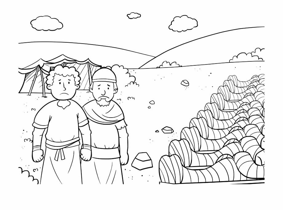 Joshua coloring pages