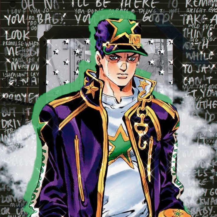 Jojos bizarre adventure part stone ocean jotaro kujo anime profile picture aesthetic