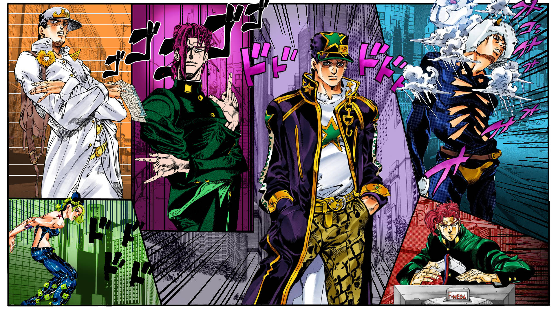 Download jotaro wallpaper