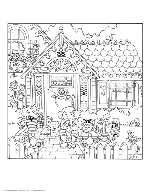 Coloring page downloads mary engelbreit store