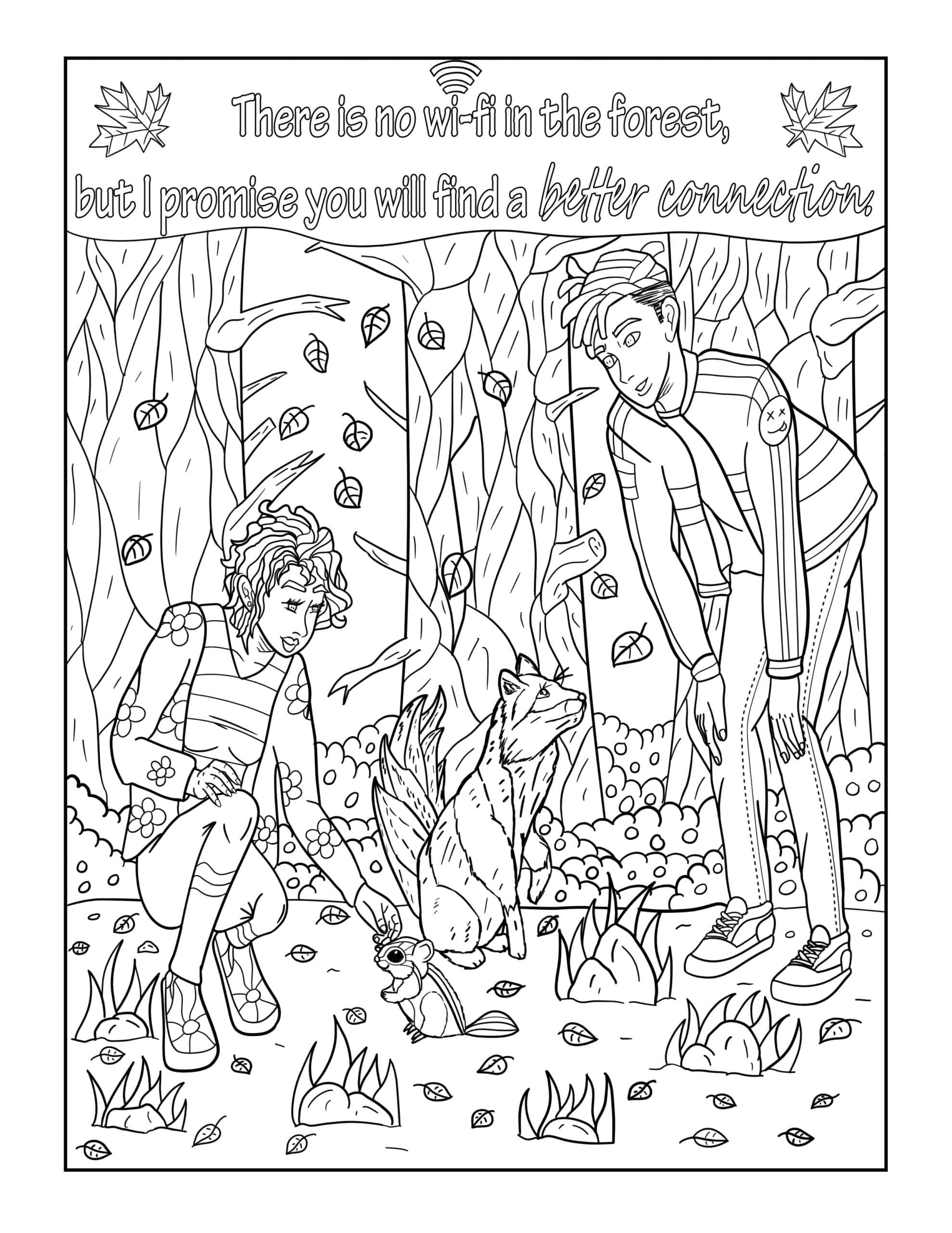 Coloring pages for september