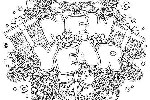 Coloring pages for kids fun free printable coloring activity pages for the new year printables mom