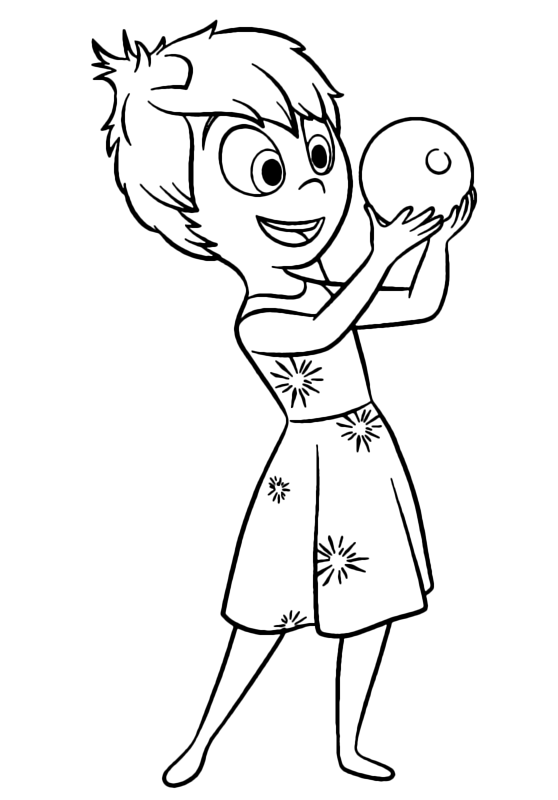 Inside out coloring pages