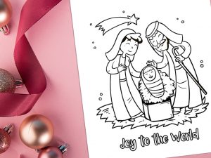 Joy to the world printable â