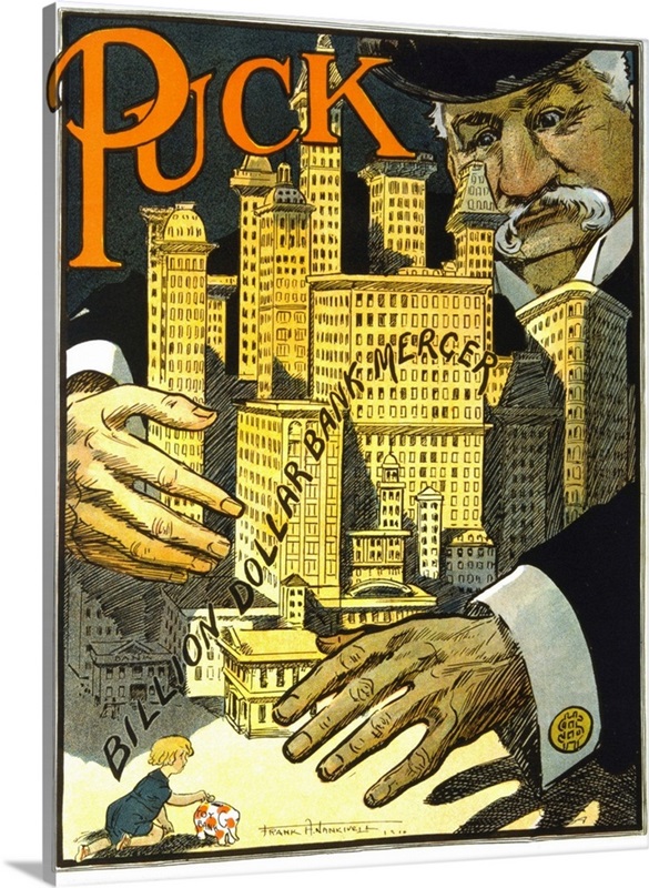 Cartoon on john pierpont jp morgan