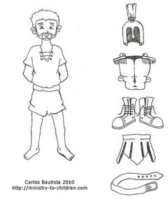 Roman centurion coloring pages free printable