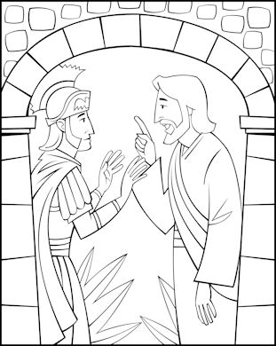 Free sunday school coloring pages