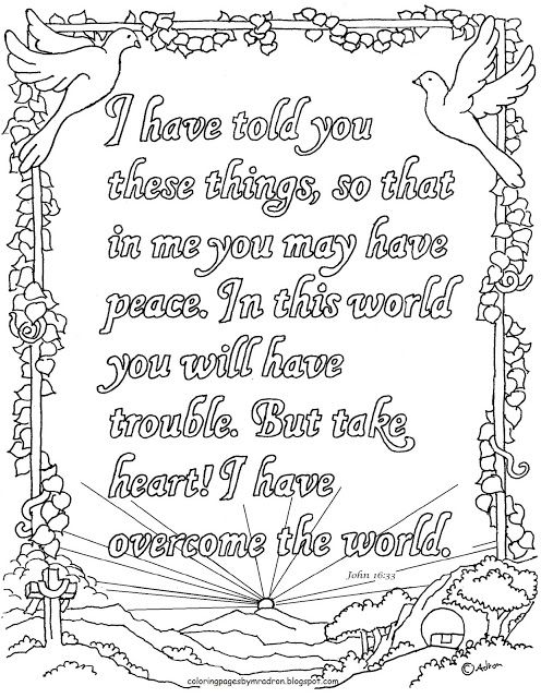 Coloring pages for kids by mr adron john printable coloring page coloring pages bible verse coloring page scripture coloring