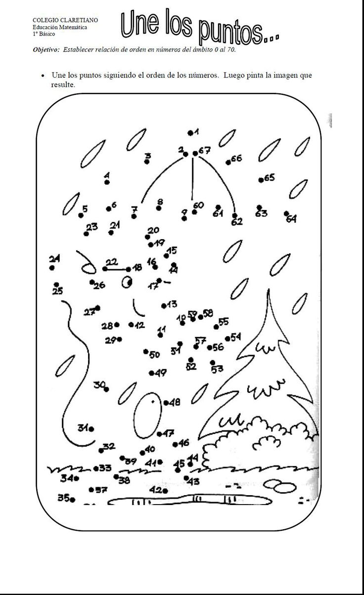 Lluvia dots coloring pages crafts