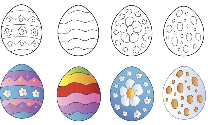 Dibujos de huevos de pascua para colorear consigue tu cuaderno gratis pascua para colorear huevos de pascua como hacer huevos de pascua