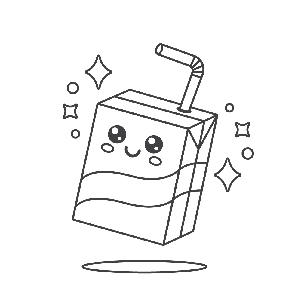 Juice box coloring page royalty free stock svg vector and clip art