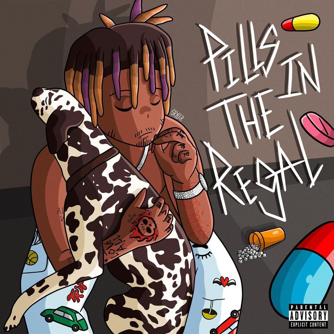 Nathan on juice wrld pills in the regal wallpaper i made credit goes to skylergraphics who drew the original cover juicewrld wrld legendsneverdie thepartyneverends wallpaper httpstcoiunkbpea