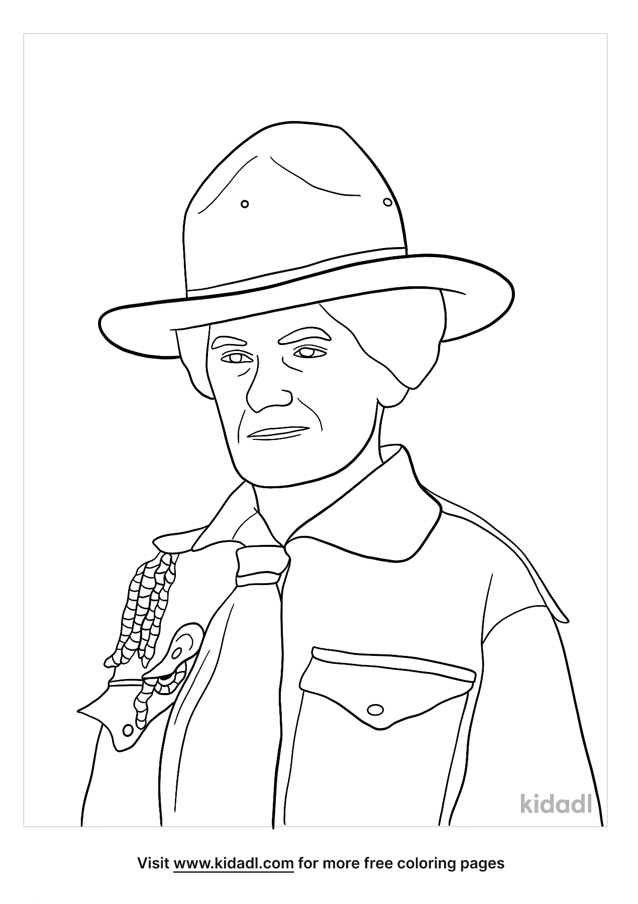 Free juliette gordon low coloring page coloring page printables