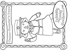 Girl scout juliette gordon low coloring page