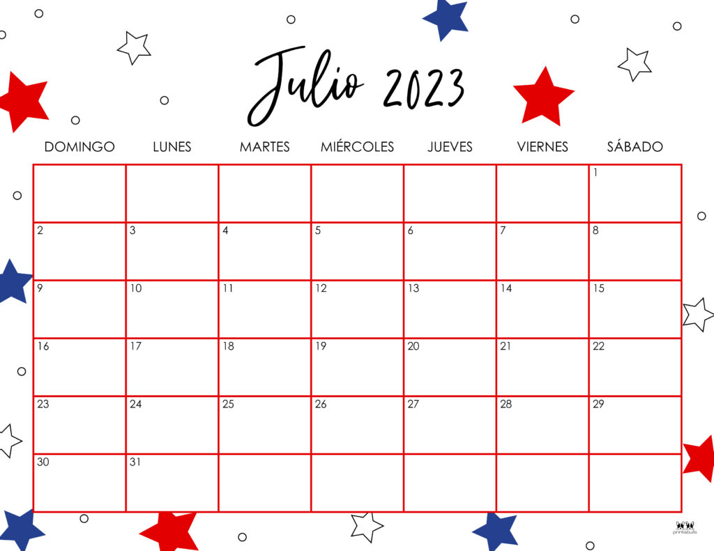 July calendars