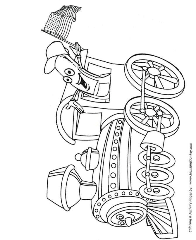 July th coloring pages